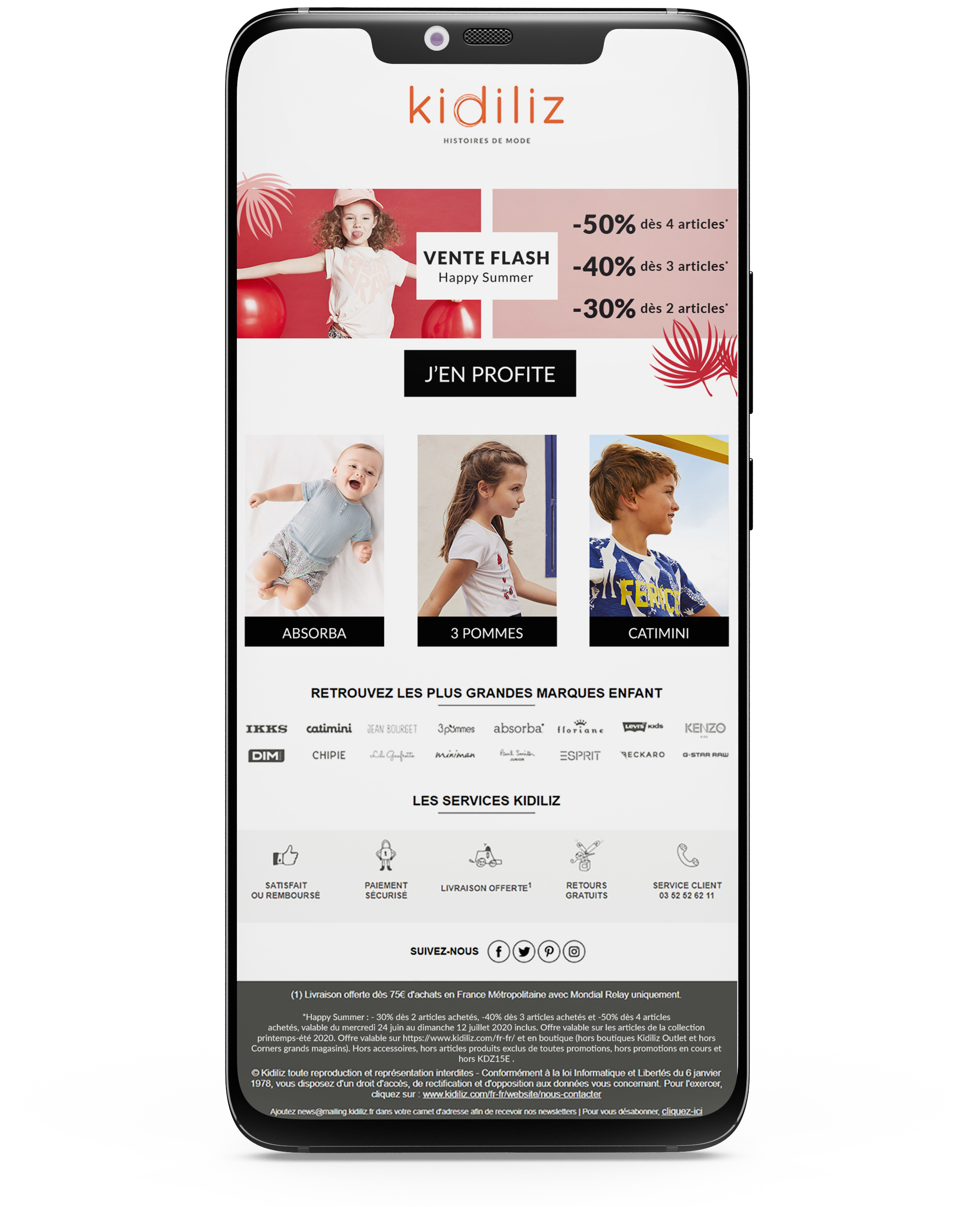 newsletter Happy Summer Kidiliz